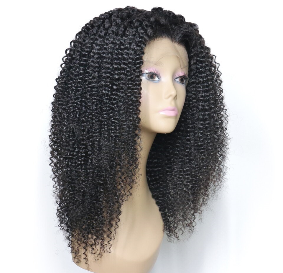 Makkelijk te gebeuren Klap uitvinding Brazilian Remy Kinky Curly Lace Front Wig - Buy Hair Online